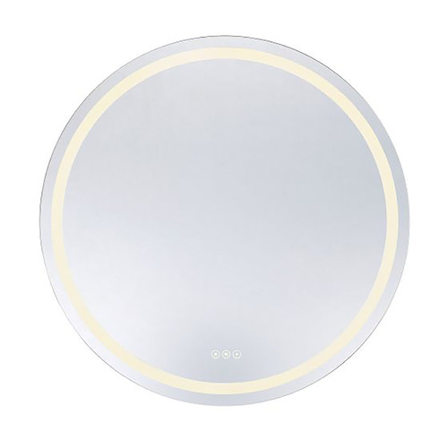 Oneida Round 32-Inch Illuminated Mirror