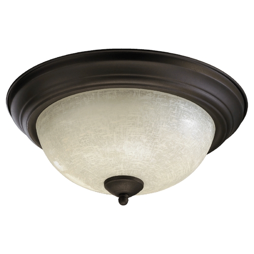 Quorum Lighting Oiled Bronze Flush Mount by Quorum Lighting 3067-13-86