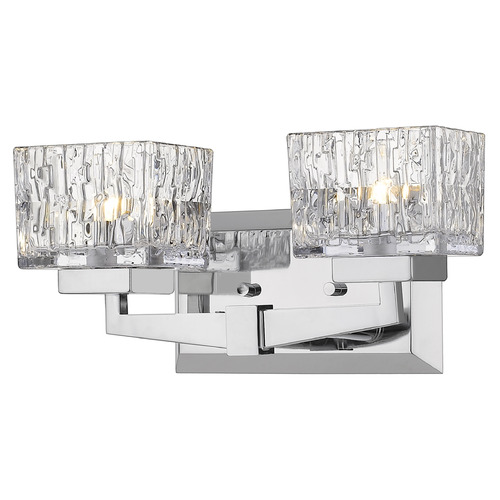 Rubicon Chrome Bathroom Light by Z-Lite