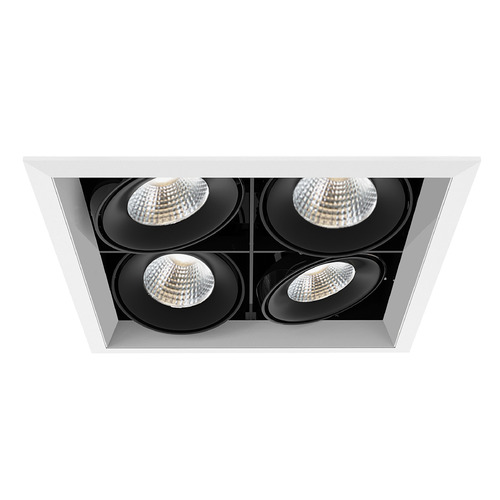 Eurofase Lighting White & Black LED Recessed Kit by Eurofase Lighting TE134BLED-40-4-02