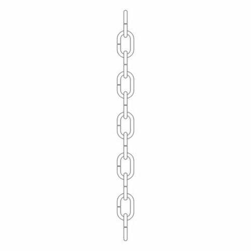 Kichler Lighting 36-Inch Heavy Gauge Chain in Black by Kichler Lighting 4901BK