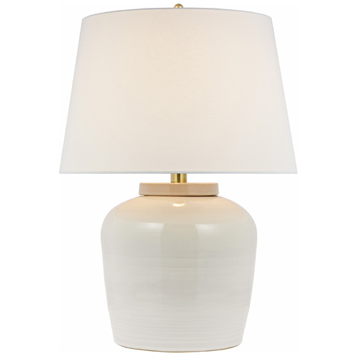 Marie Flanigan Nora Table Lamp in Ivory by Visual Comfort Signature