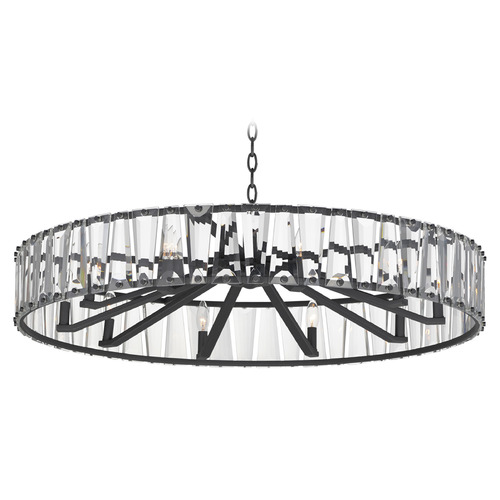 Odeon Black Chandelier by Maxim Lighting