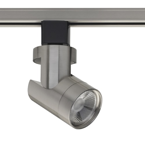Brushed Nickel LED Track Light H-Track 3000K by Nuvo Lighting