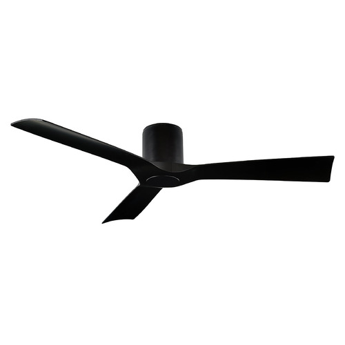 Modern Forms Aviator Matte Black Ceiling Fan Without Light
