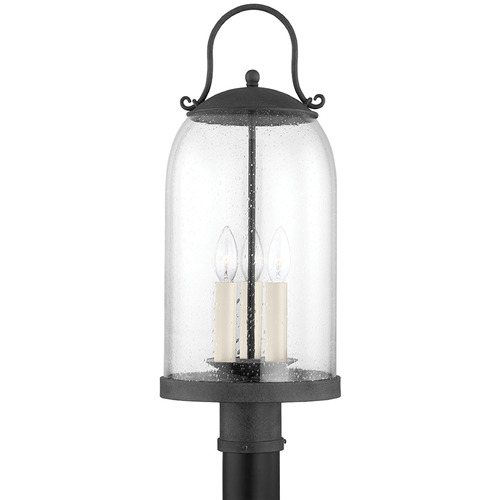 Troy Lighting Troy Lighting Mark D. Sikes Napa County French Iron Post Light P5187-FRN
