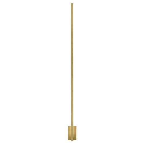Mick De Giulio Stagger 48-Inch 277V LED Sconce in Brass by Visual Comfort Modern