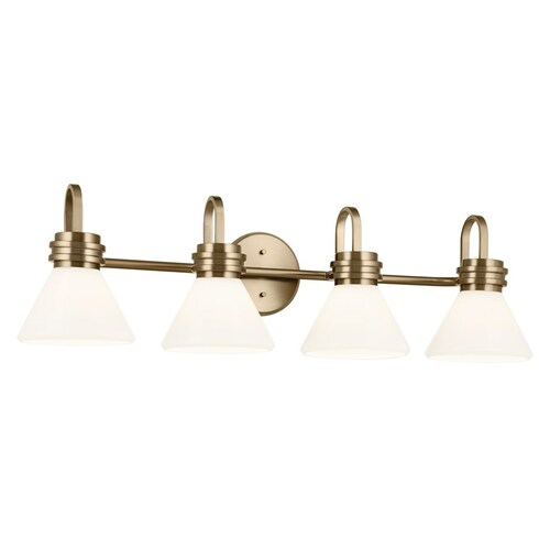 Kichler Lighting Farum Champagne Bronze Bathroom Light by Kichler Lighting 55156CPZ