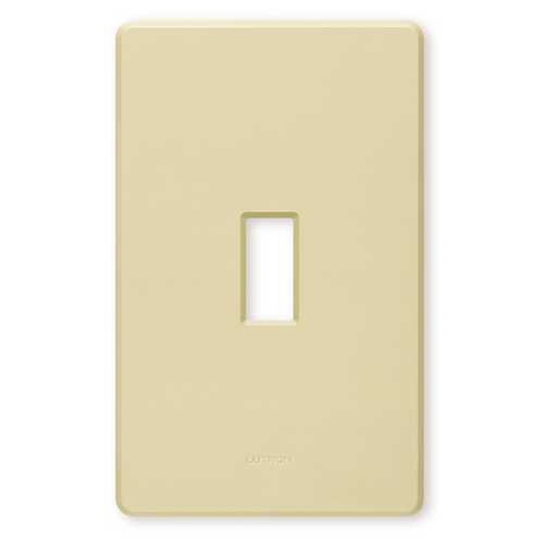 Traditional 1-Gang Wall Plate in Ivory