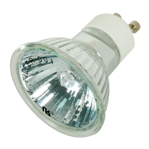 Satco Lighting 50W Halogen GU10 38-Degree Flood 120V S4194