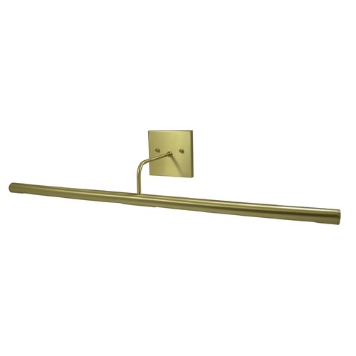 Slim-Line Satin Brass LED Picture Light by House of Troy Lighting