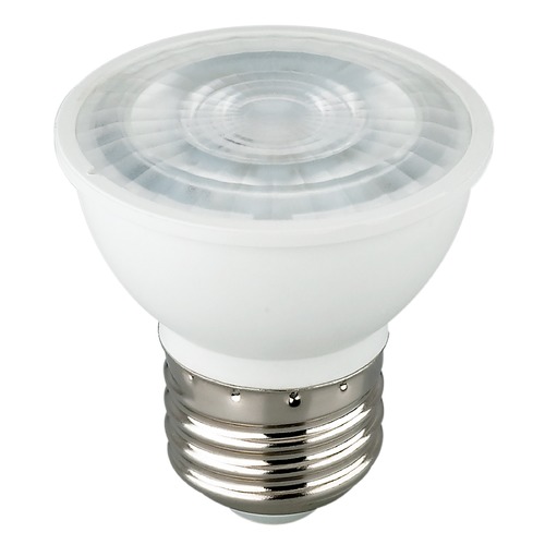 6.5W LED MR16 5000K 500 Lumens 40-Degree Medium Base 120Vs Dimmable by Satco Lighting
