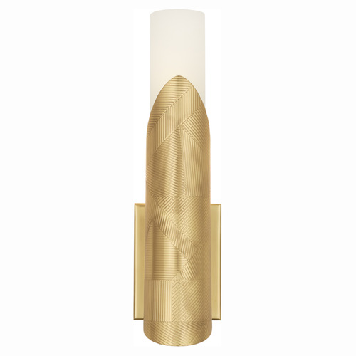 Robert Abbey Lighting Michael Berman Michael Berman Brut Modern Brass Sconce