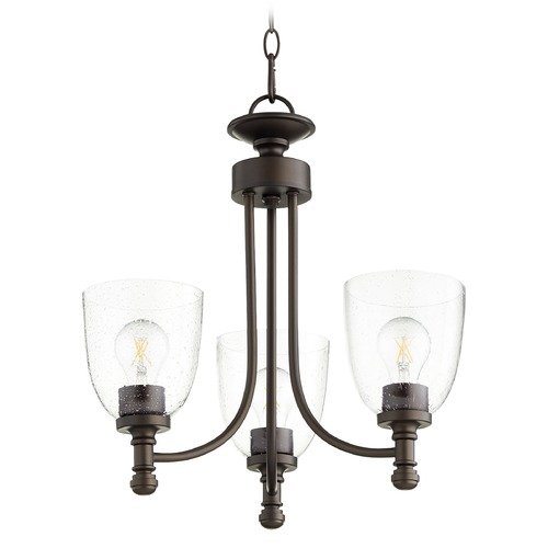 Rossington Oiled Bronze Chandelier by Quorum Lighting