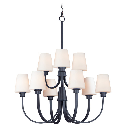 Maxim Lighting Maxim Lighting Shelter Black Chandelier 11826SWBK