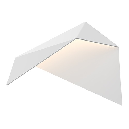 Kuzco Lighting Taro LED Angular Wall Sconce in White by Kuzco Lighting WS70410-WH