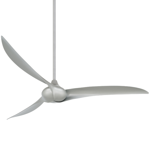 Minka Aire Wave 65-Inch Fan in Silver by Minka Aire F855-SL