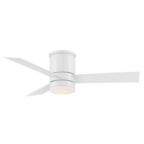 WAC Lighting San Francisco 44-Inch Flush LED Fan in Matte White by WAC Lighting F-084L-MW