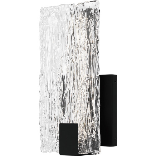Winter Matte Black LED Sconce by Quoizel Lighting