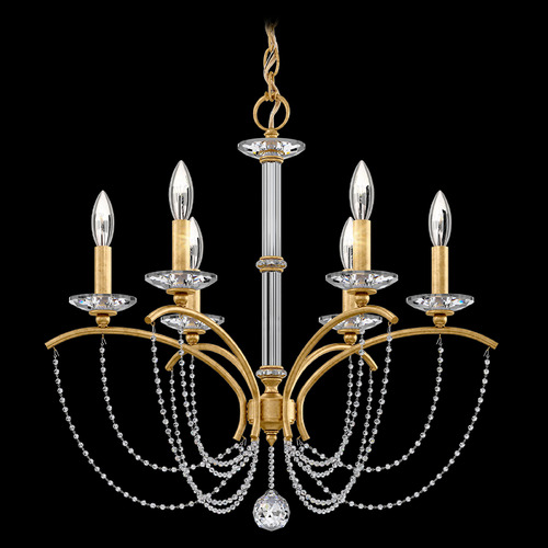 Schonbek Worldwide Lighting Priscilla Heirloom Gold Chandelier