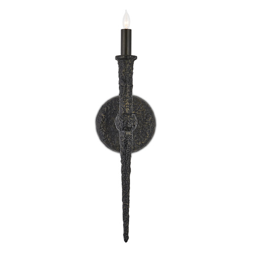 Currey and Company Blackthorn Aged Bronze Sconce