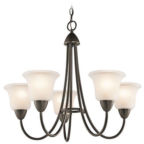 Nicholson 25-Inch Chandelier in Olde Bronze by Kichler Lighting