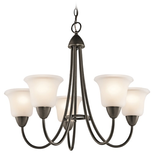 Kichler Lighting Nicholson 25-Inch Chandelier in Olde Bronze by Kichler Lighting 42884OZ