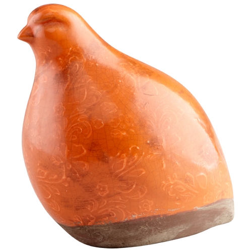 Cyan Design Partridge Ii Orange Sculpture by Cyan Design 05676