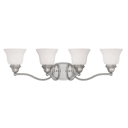 Yates 31-Inch Pewter Bathroom Light by Savoy House