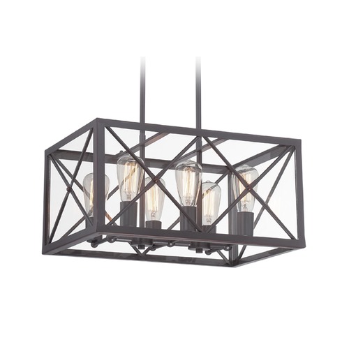 Designers Fountain High Line Satin Bronze Pendant Light