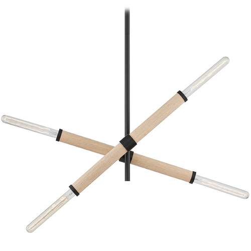 Troy Lighting Troy Lighting Cruiz Soft Black Pendant Light F6704-SBK