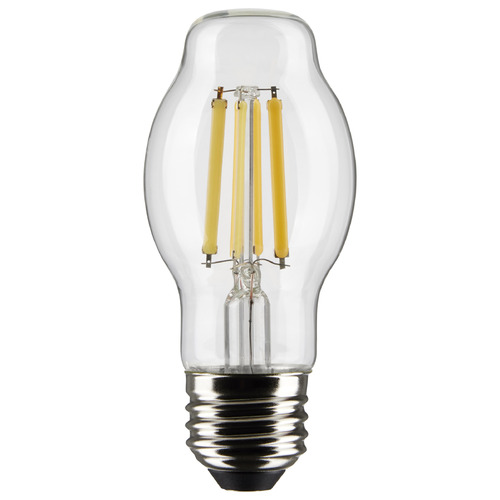 Satco Lighting 8W BT15 E26 Base Clear LED Light Bulb in 4000K by Satco Lighting S21335