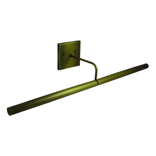 Slim-Line Antique Brass LED Picture Light by House of Troy Lighting