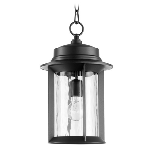 Charter Noir Outdoor Hanging Light by Quorum Lighting
