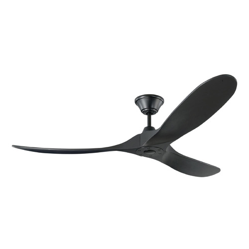 Maverick 60-Inch Fan in Black by Visual Comfort & Co Fan Collection