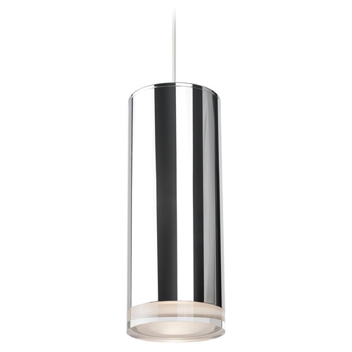 Kuzco Lighting Modern Chrome LED Mini Pendant 3000K 370LM by Kuzco Lighting 401432CH-LED