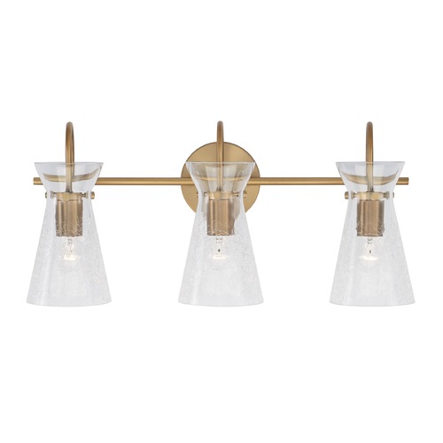 HomePlace by Capital Lighting Mila 24-Inch Vanity Light in Aged Brass by Capital Lighting 142431AD