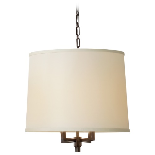 Barbara Barry Westport Hanging Shade in Bronze by Visual Comfort Signature