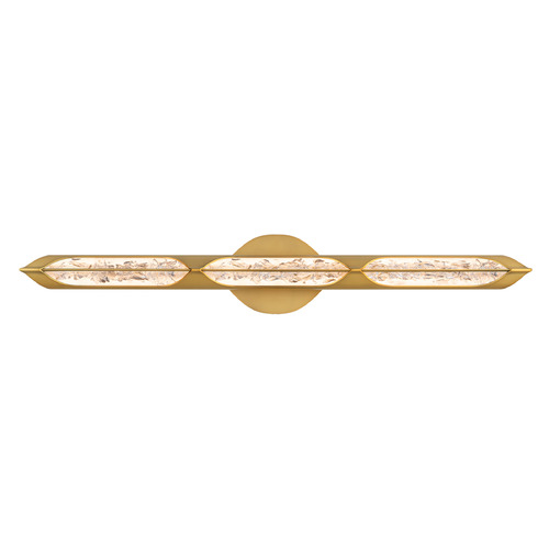 Modern Forms by WAC Lighting Modern Forms Hadleigh Aged Brass LED Bathroom Light WS240632-TWA-AB