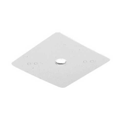 Juno Lighting Group Outlet Box Cover for for Juno Single Circuit Track T27 WH