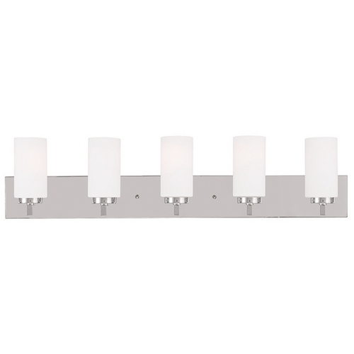 Livex Lighting Livex Lighting West Lake Chrome Bathroom Light 16375-05