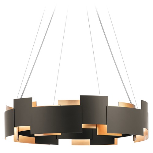 Kichler Lighting Moderne 26.50-Inch Olde Bronze LED Pendant by Kichler Lighting 42992OZLED