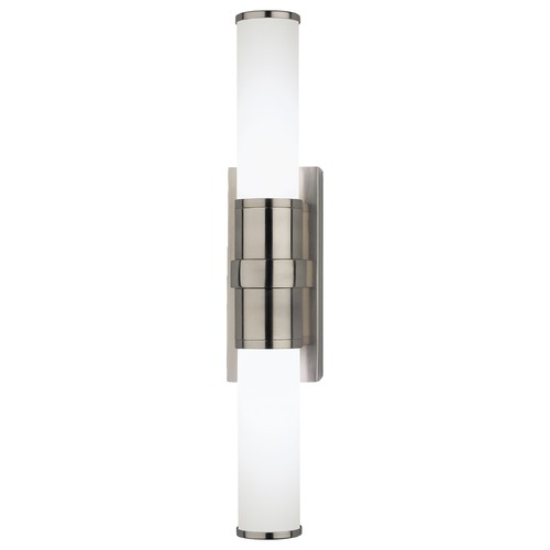Roderick Antique Silver LED Vertical Bathroom Light by Robert Abbey