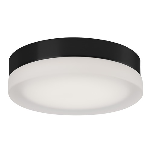 Kuzco Lighting Modern Black LED Flush Mount with Frosted Shade 3000K 1039LM by Kuzco Lighting FM3511-BK