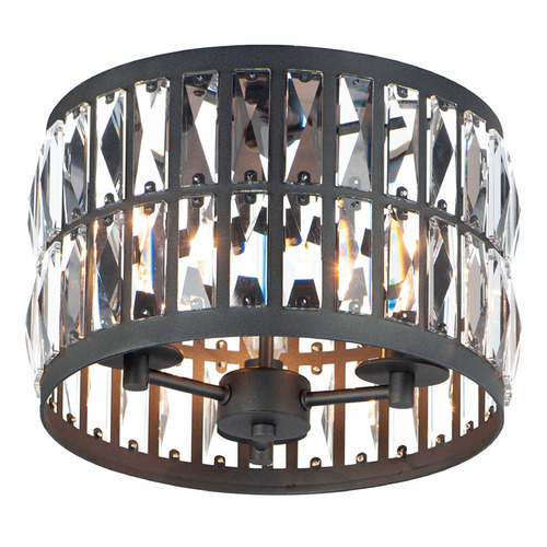 Maxim Lighting Madeline Black Flushmount Light