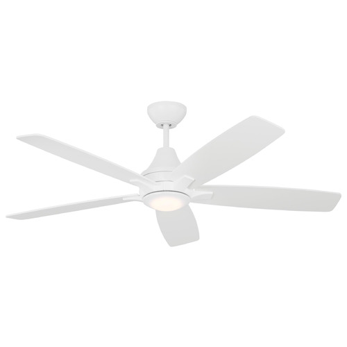 Generation Lighting Fan Collection Lowden 52 LED Midnight Black LED Ceiling Fan by Generation Lighting Fan Collection 5LWDR52RZWD