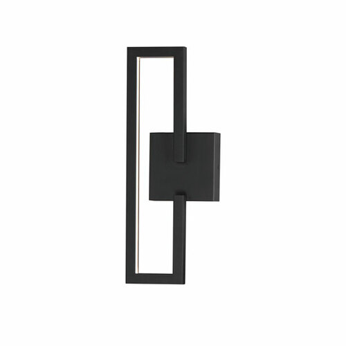 Penrose 18-Inch LED Wall Sconce in Black by ET2 Lighting