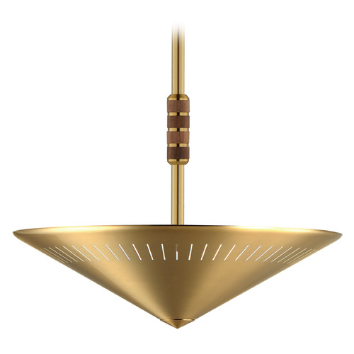 Maxim Lighting Helsinki Natural Aged Brass Pendant by Maxim Lighting 11434NAB