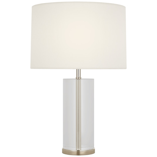 Lineham 16-Inch Cordless Accent Lamp in Nickel by VC Signature
