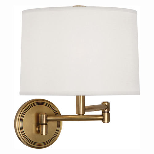 Robert Abbey Sofia Antique Brass Swing Arm Lamp